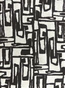 Funkytown 916 Ebony Ivory Covington Fabric